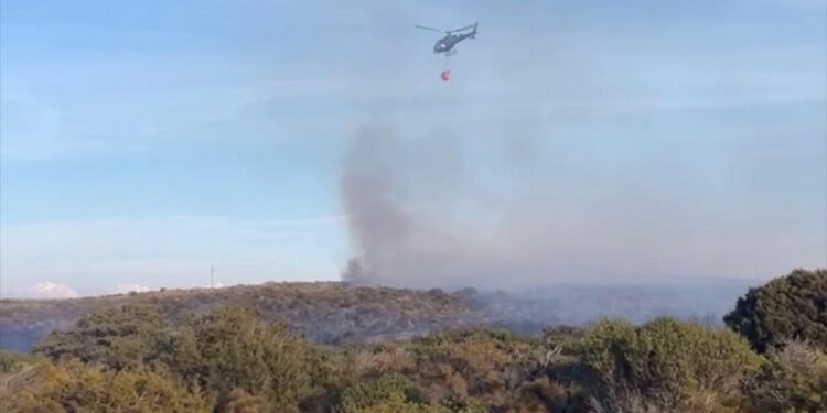 Inferno di fuoco a Calasetta, fiamme alimentate dal vento: tanta paura e case evacuate