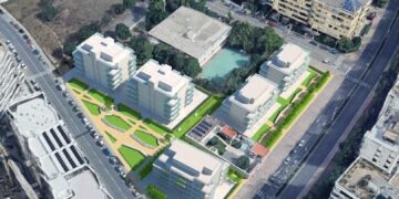 Cagliari, cinque nuovi palazzi nello slargo fra via Biasi e via Chiabrera: il progetto oggi in Consiglio