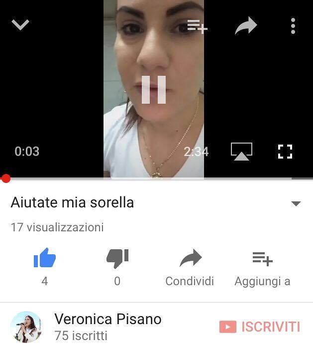 Sos Per Chiara Ragazza Cagliaritana Con Una Misteriosa Malattia VIDEO 