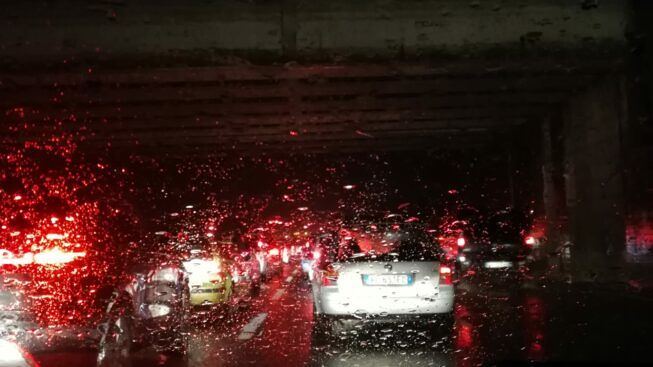 Traffico In Tilt Sulla Ss 130 Per Il Maltempo Tutti In Fila Da 